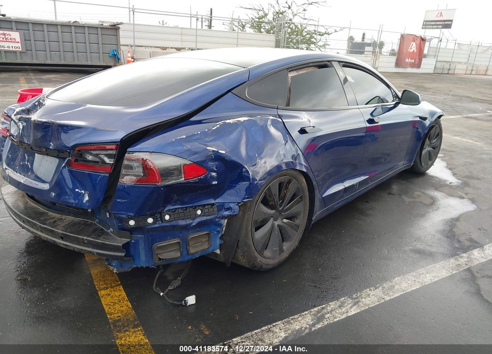 2021 TESLA MODEL S VIN: 5YJSA1E69MF449385
