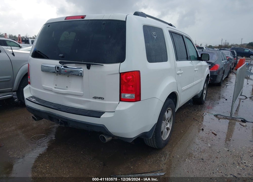 2009 HONDA PILOT EX-L VIN: 5FNYF48529B012657