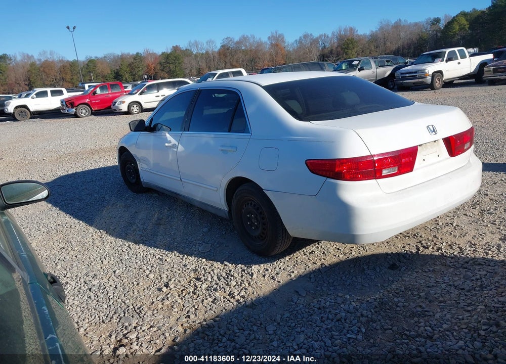 2005 HONDA ACCORD 2.4 LX VIN: 1HGCM56485A164902