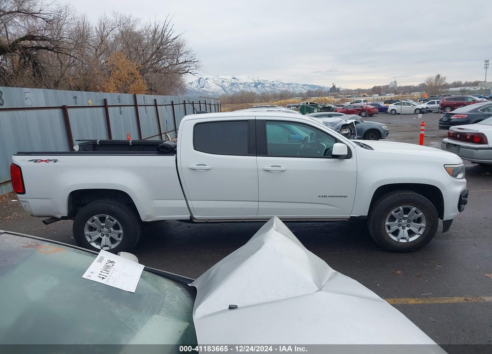 2021 CHEVROLET COLORADO 4WD LONG BOX LT VIN: 1GCGTCEN1M1104038