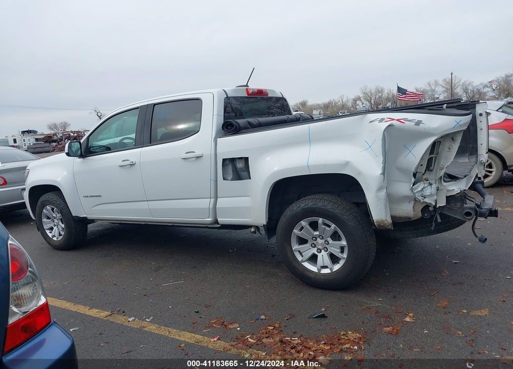 2021 CHEVROLET COLORADO 4WD LONG BOX LT VIN: 1GCGTCEN1M1104038