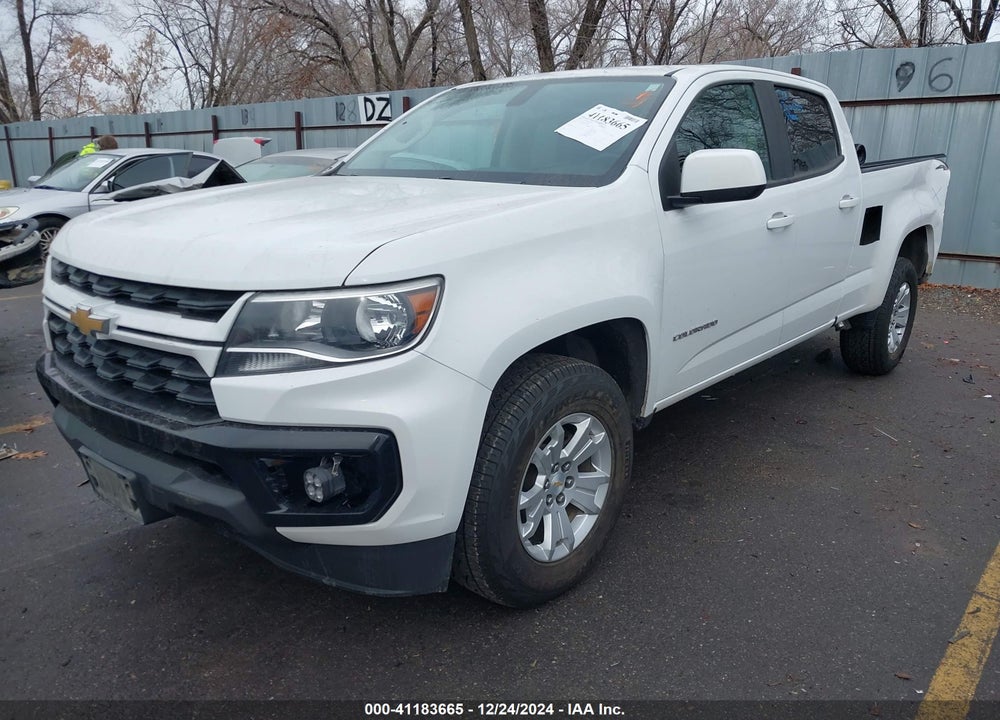 2021 CHEVROLET COLORADO 4WD LONG BOX LT VIN: 1GCGTCEN1M1104038
