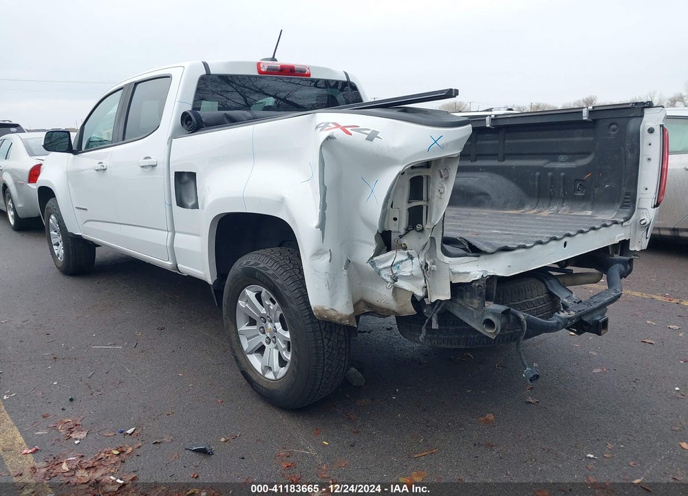 2021 CHEVROLET COLORADO 4WD LONG BOX LT VIN: 1GCGTCEN1M1104038