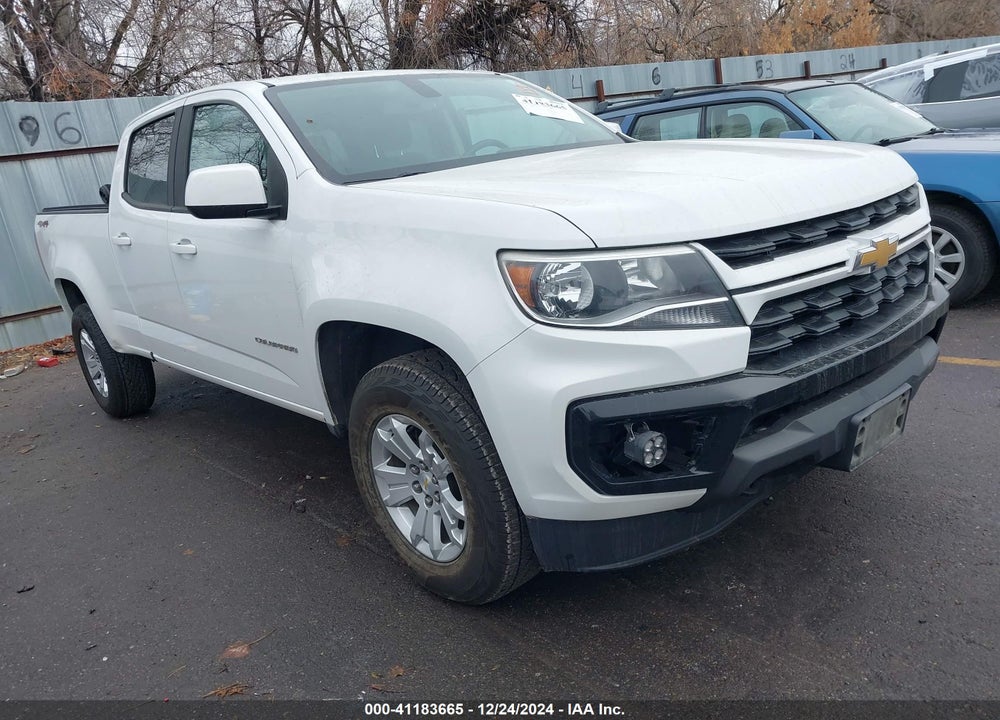 2021 CHEVROLET COLORADO 4WD LONG BOX LT VIN: 1GCGTCEN1M1104038