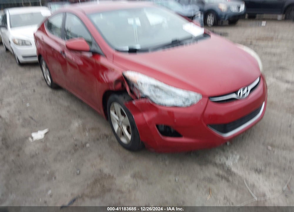 2013 HYUNDAI ELANTRA GLS VIN: KMHDH4AE3DU866281