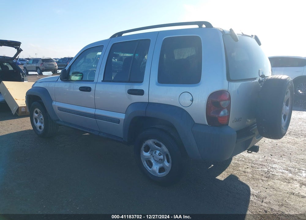 2005 JEEP LIBERTY SPORT VIN: 1J4GK48K75W694562
