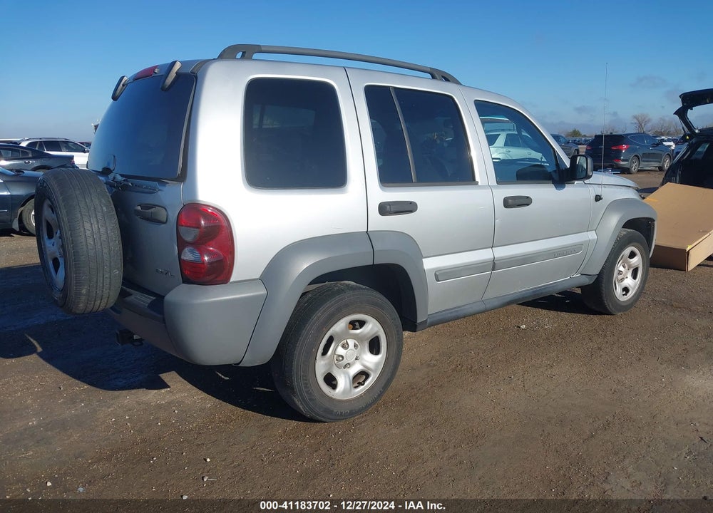 2005 JEEP LIBERTY SPORT VIN: 1J4GK48K75W694562