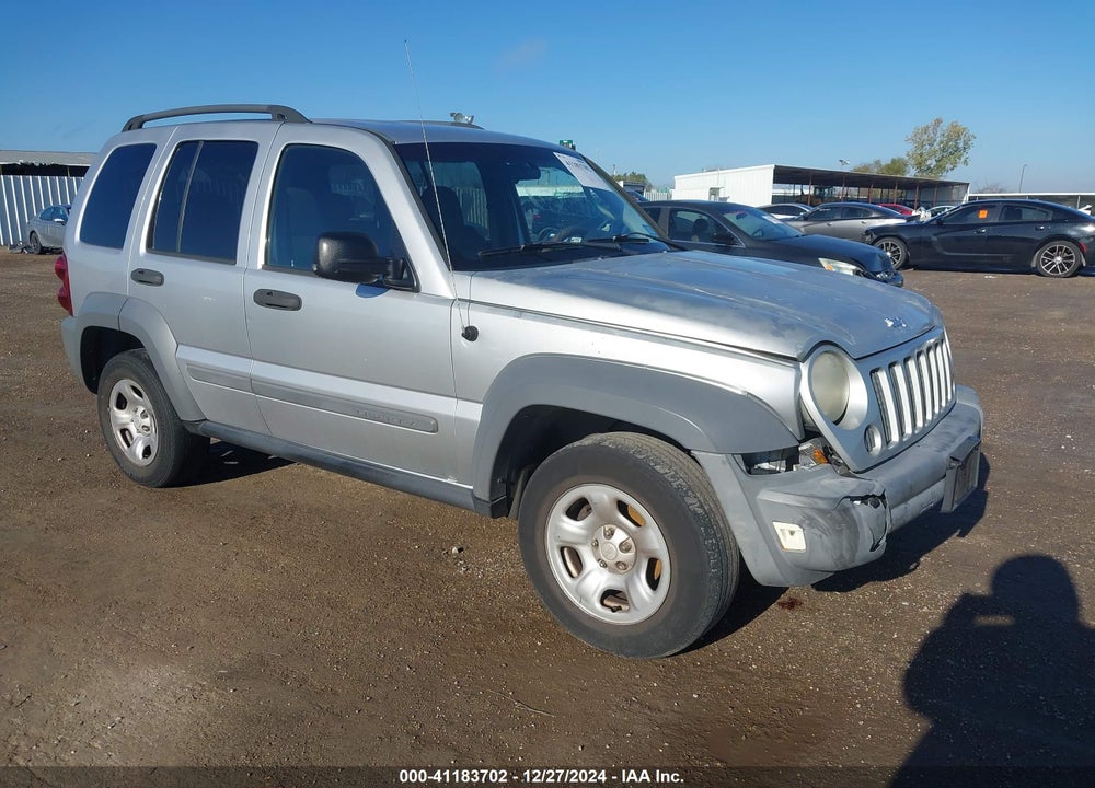 2005 JEEP LIBERTY SPORT VIN: 1J4GK48K75W694562