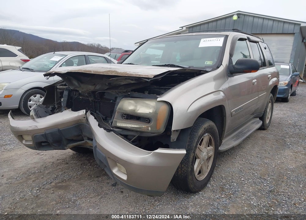 2002 CHEVROLET TRAILBLAZER LTZ VIN: 1GNDT13SX22367465