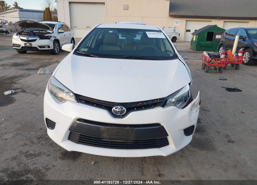 2016 TOYOTA COROLLA VIN: 5YFBURHE2GP449830