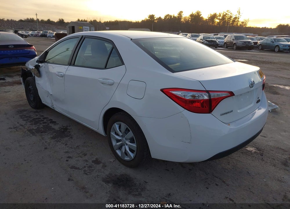 2016 TOYOTA COROLLA VIN: 5YFBURHE2GP449830