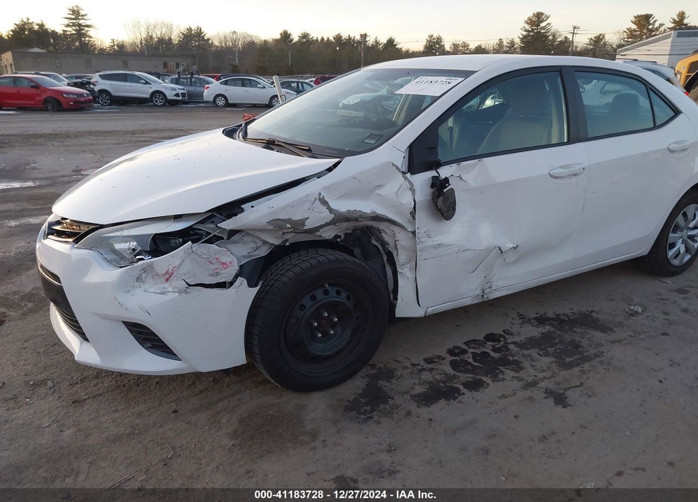 2016 TOYOTA COROLLA VIN: 5YFBURHE2GP449830