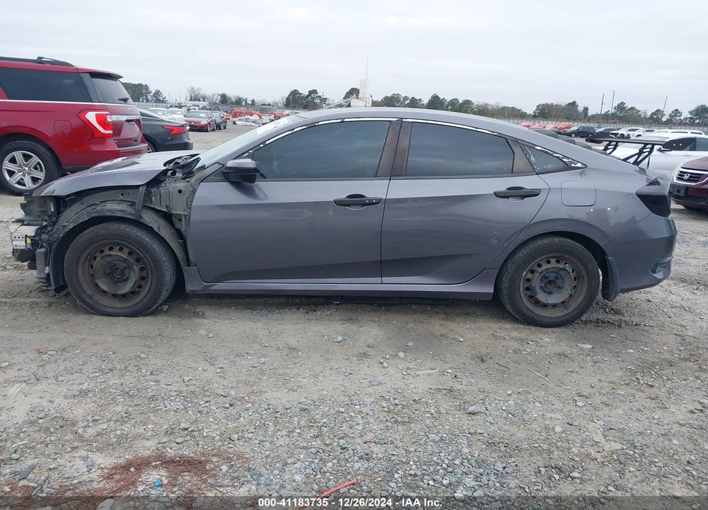 2017 HONDA CIVIC LX VIN: 19XFC2F54HE000568