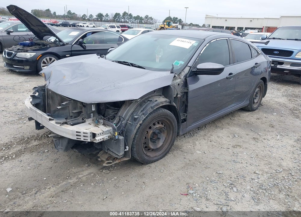 2017 HONDA CIVIC LX VIN: 19XFC2F54HE000568