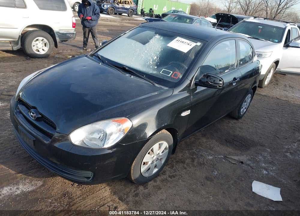 2010 HYUNDAI ACCENT GS VIN: KMHCM3AC8AU165392