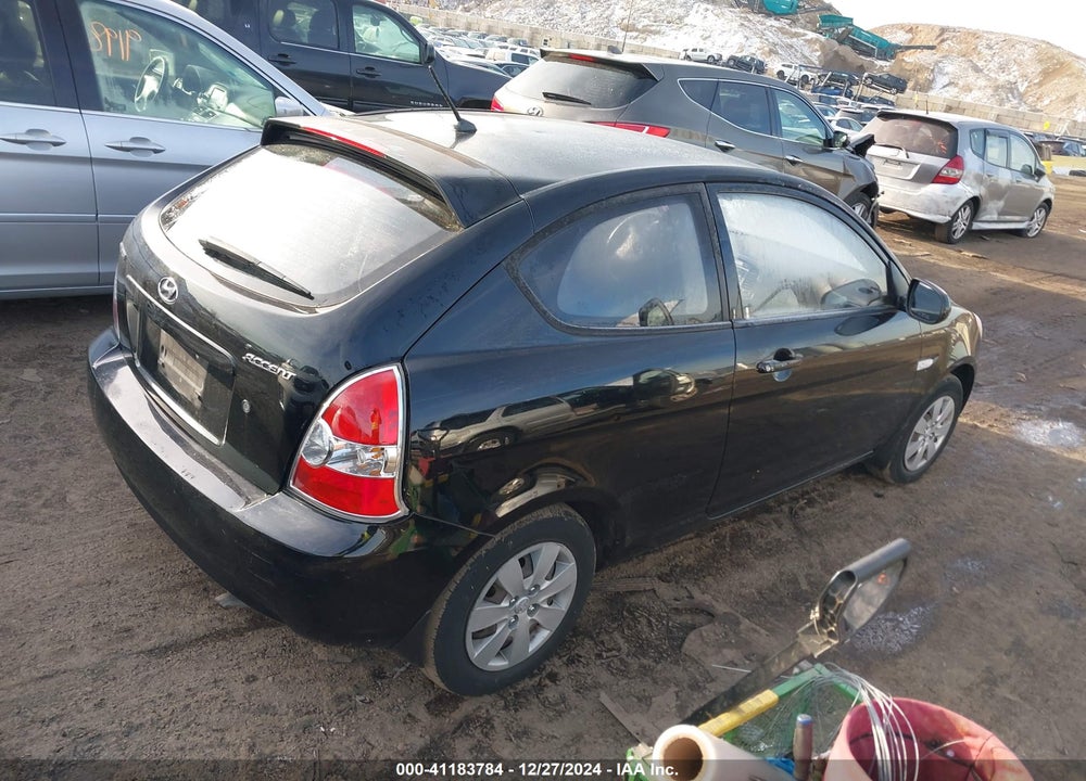 2010 HYUNDAI ACCENT GS VIN: KMHCM3AC8AU165392