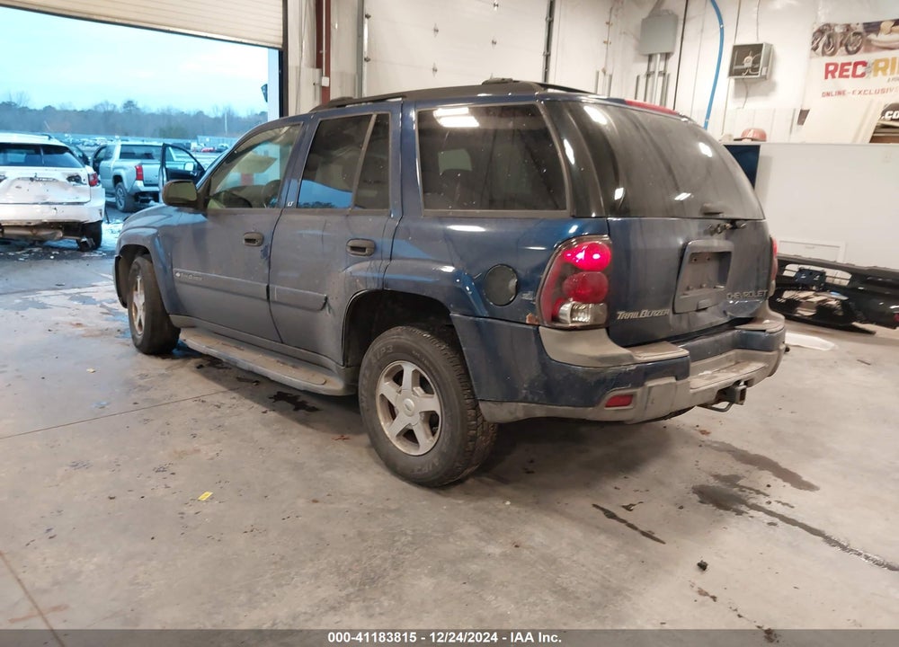 2003 CHEVROLET TRAILBLAZER LT VIN: 1GNDT13S432353174