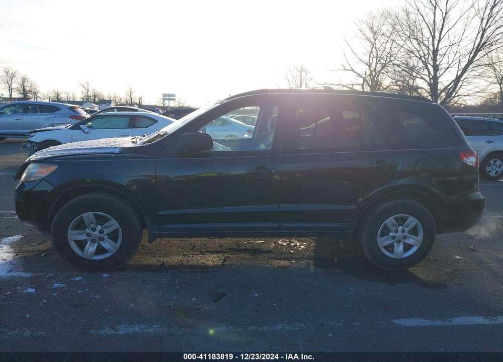 2009 HYUNDAI SANTA FE GLS VIN: 5NMSG13D99H255462
