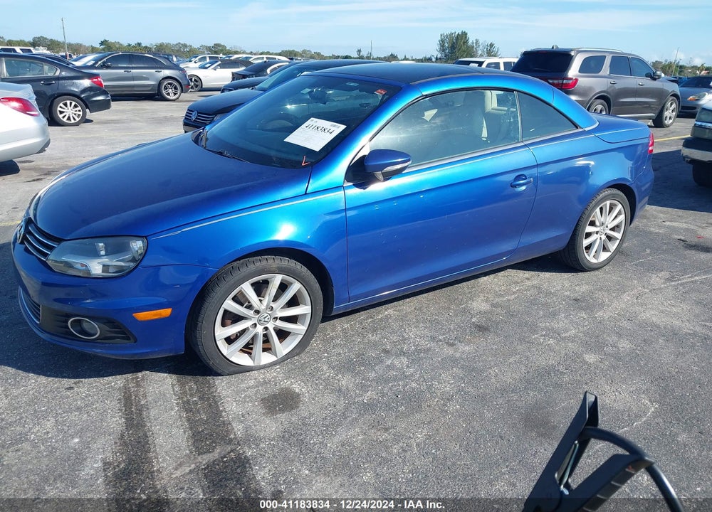 2012 VOLKSWAGEN EOS KOMFORT VIN: WVWBW7AH3CV011117