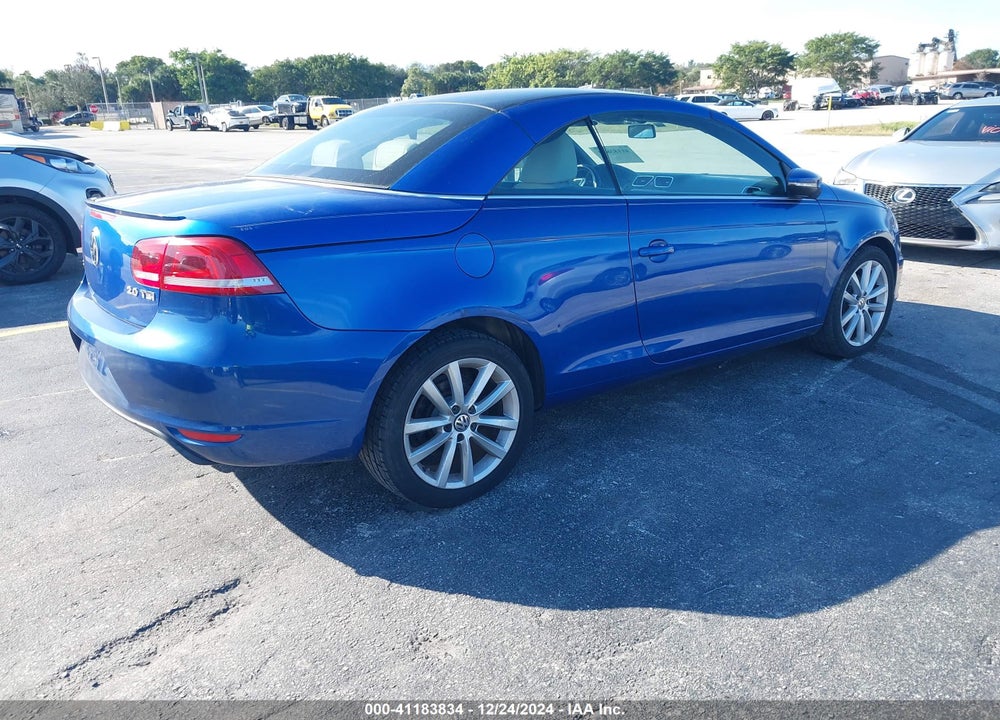 2012 VOLKSWAGEN EOS KOMFORT VIN: WVWBW7AH3CV011117
