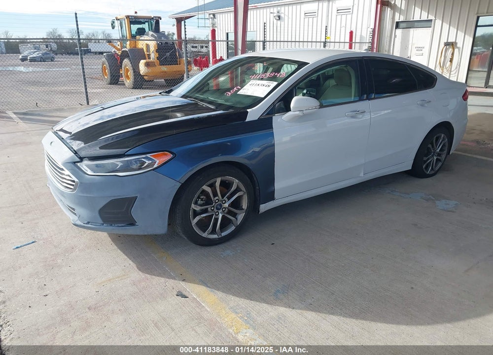 2019 FORD FUSION VIN: 3FA6P0CD7KR186472
