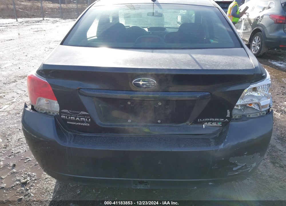 2012 SUBARU IMPREZA 2.0I VIN: JF1GJAA69CH012437