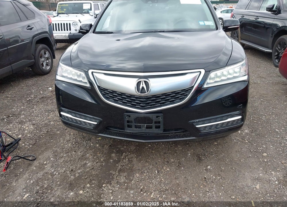 2014 ACURA MDX TECHNOLOGY PACKAGE VIN: 5FRYD4H40EB001257