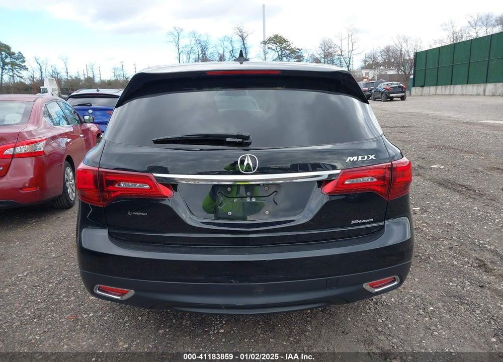 2014 ACURA MDX TECHNOLOGY PACKAGE VIN: 5FRYD4H40EB001257