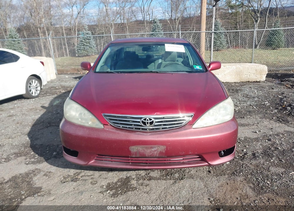 2006 TOYOTA CAMRY XLE VIN: 4T1BE30K96U156659