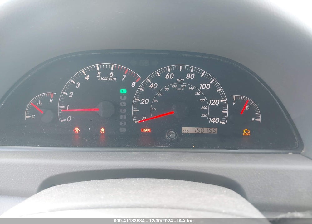 2006 TOYOTA CAMRY XLE VIN: 4T1BE30K96U156659