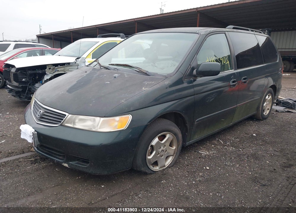 2001 HONDA ODYSSEY EX VIN: 2HKRL186X1H595344