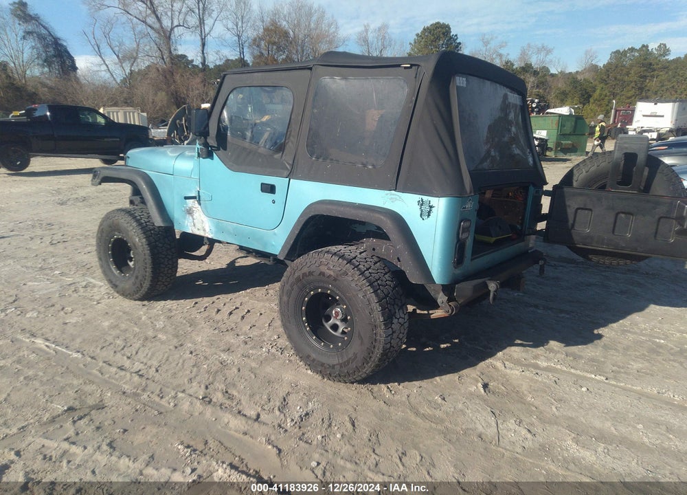 1995 JEEP WRANGLER / YJ SE VIN: 1J4FY29SXSP216056