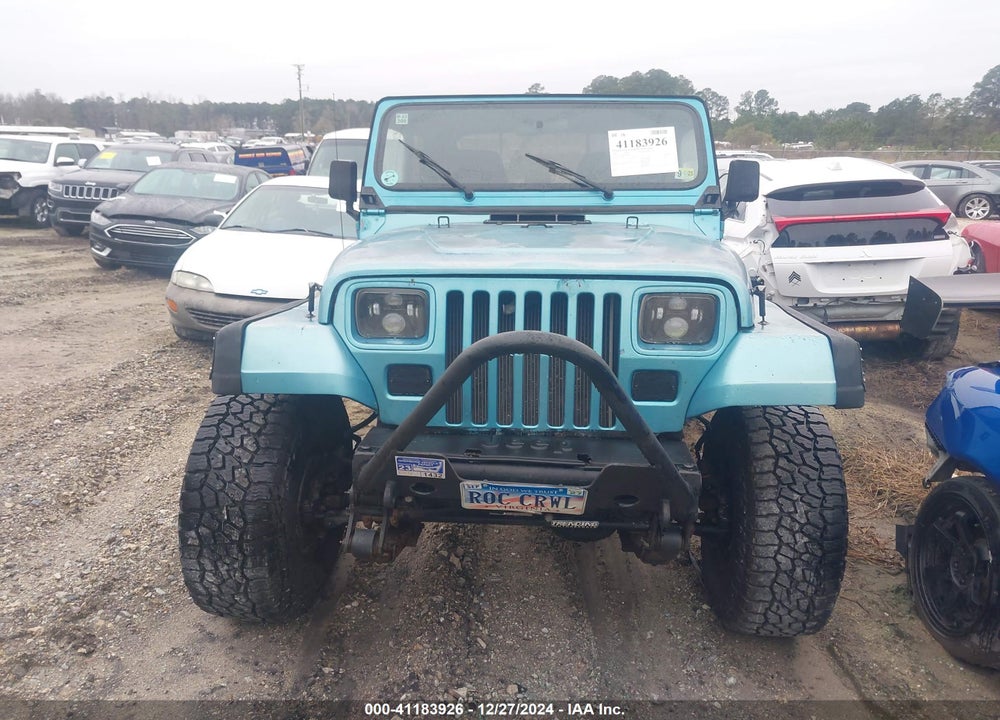 1995 JEEP WRANGLER / YJ SE VIN: 1J4FY29SXSP216056