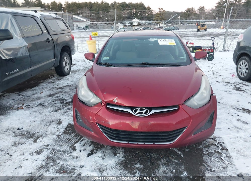 2014 HYUNDAI ELANTRA SE VIN: 5NPDH4AE9EH542736