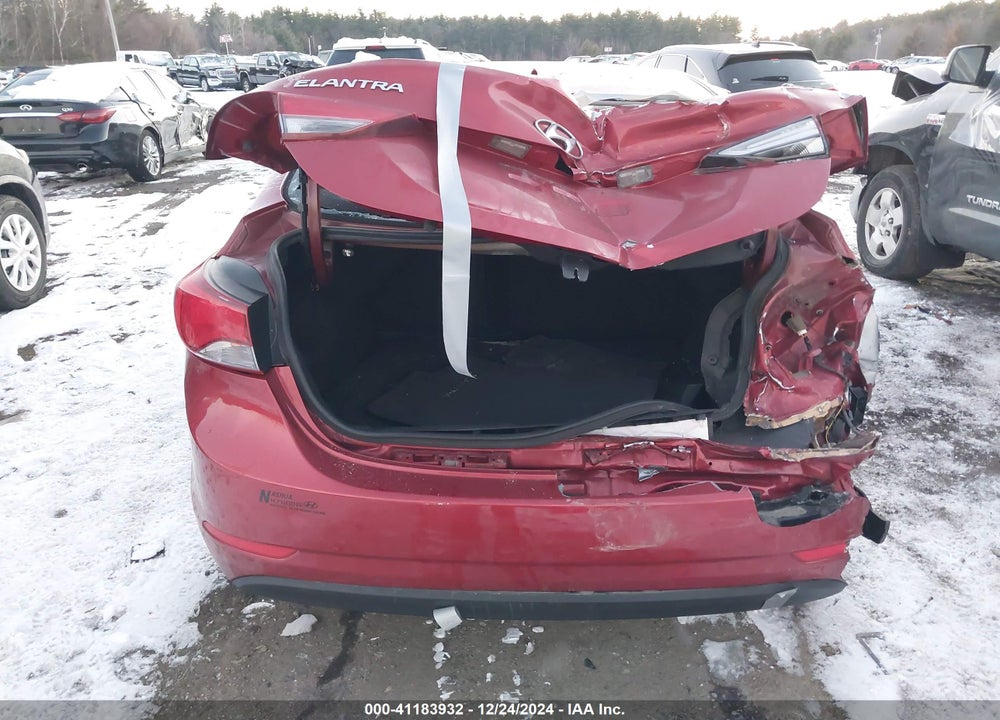 2014 HYUNDAI ELANTRA SE VIN: 5NPDH4AE9EH542736