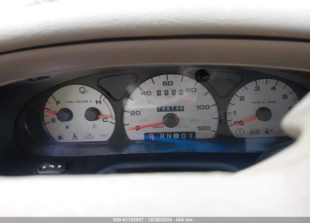 2003 FORD TAURUS SEL VIN: 1FAFP59U63A266507