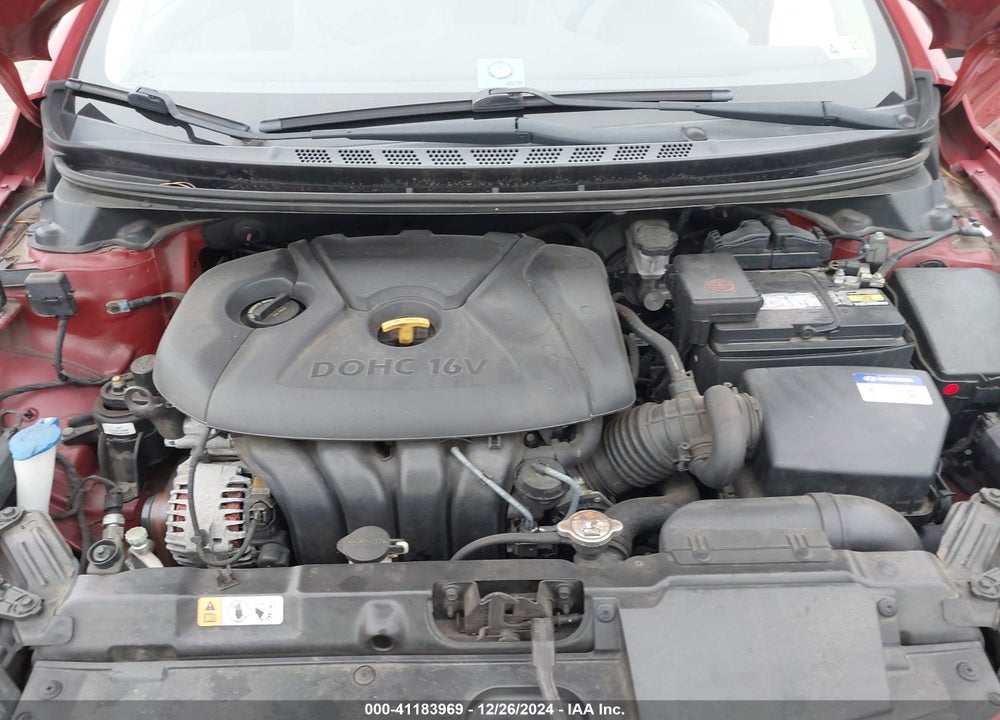 2013 HYUNDAI ELANTRA GLS VIN: KMHDH4AE9DU813181