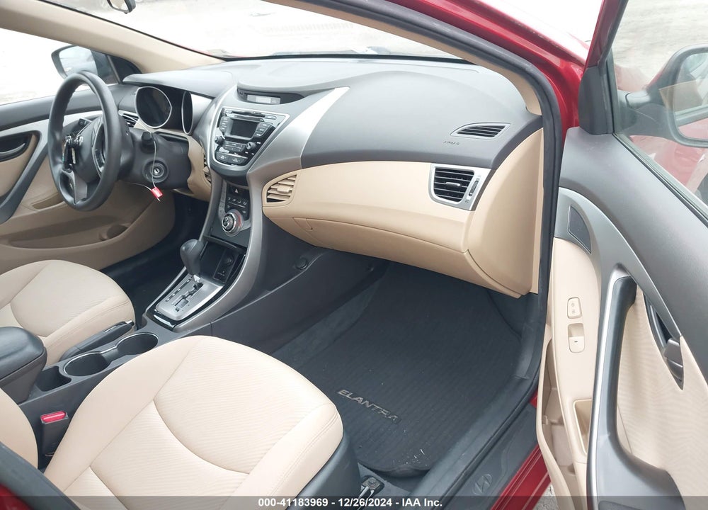 2013 HYUNDAI ELANTRA GLS VIN: KMHDH4AE9DU813181