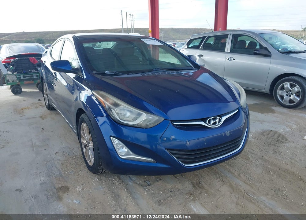 2016 HYUNDAI ELANTRA SE VIN: 5NPDH4AE7GH719819