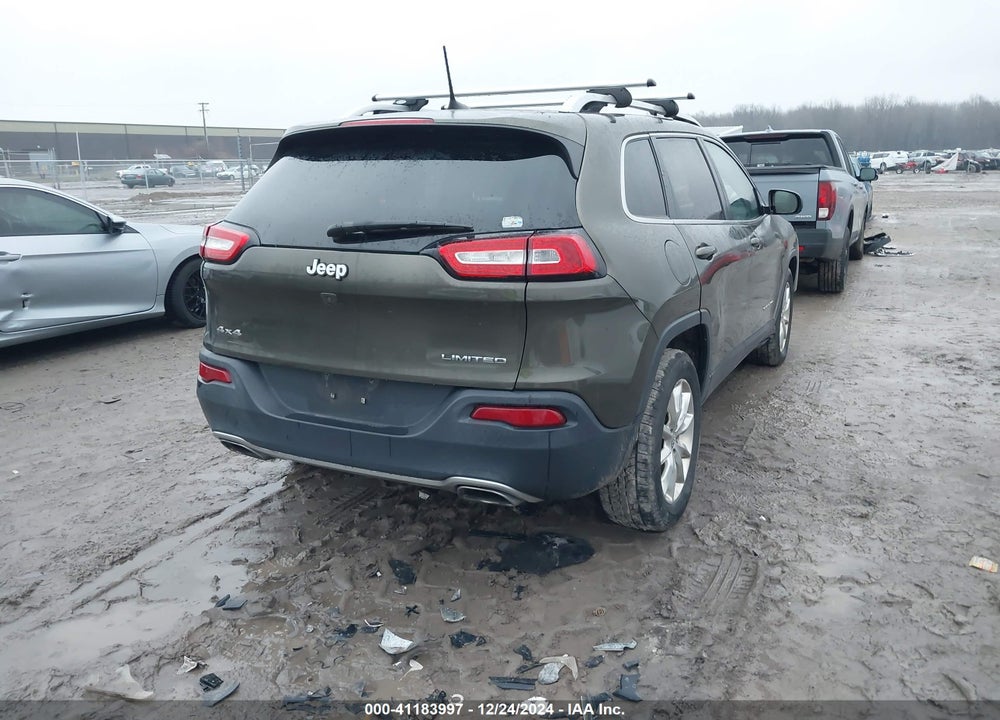 2016 JEEP CHEROKEE LIMITED VIN: 1C4PJMDS4GW152448