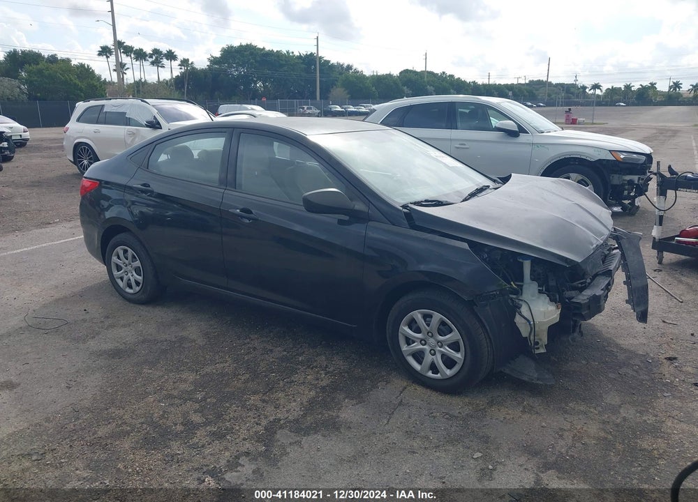 2012 HYUNDAI ACCENT GLS VIN: KMHCT4AE8CU039143