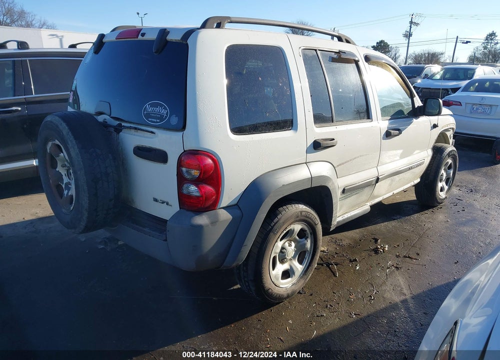 2005 JEEP LIBERTY SPORT VIN: 1J4GK48K75W607761