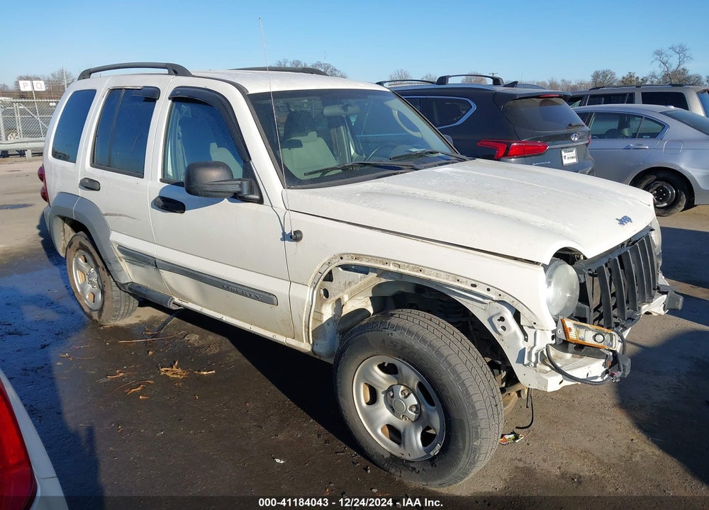 2005 JEEP LIBERTY SPORT VIN: 1J4GK48K75W607761