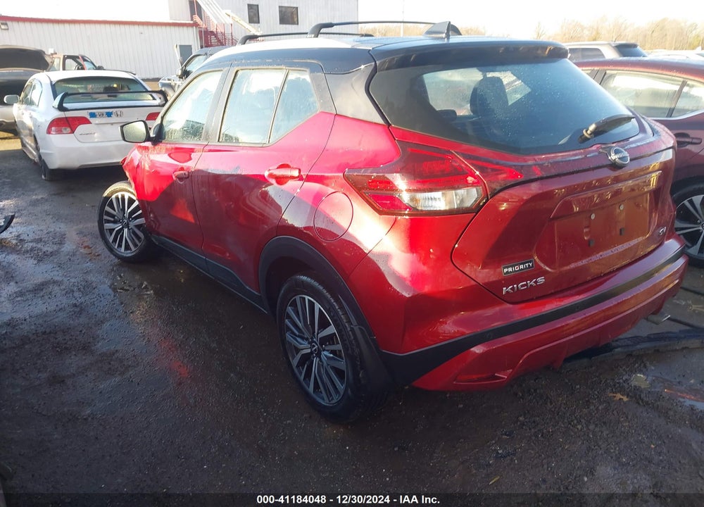 2022 NISSAN KICKS SV XTRONIC CVT VIN: 3N1CP5CV6NL508287