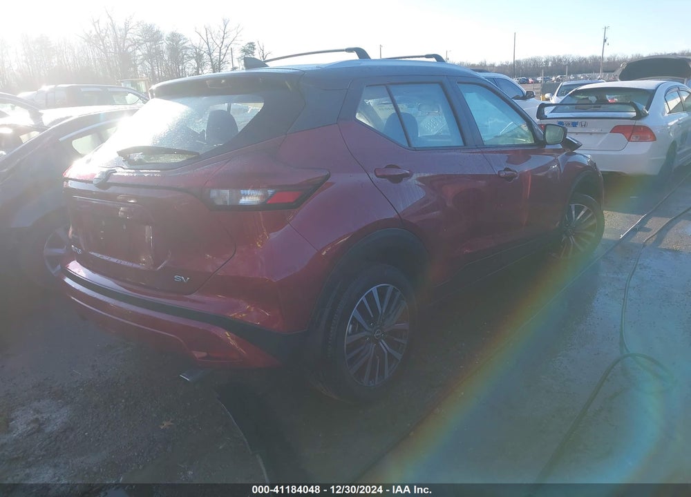 2022 NISSAN KICKS SV XTRONIC CVT VIN: 3N1CP5CV6NL508287