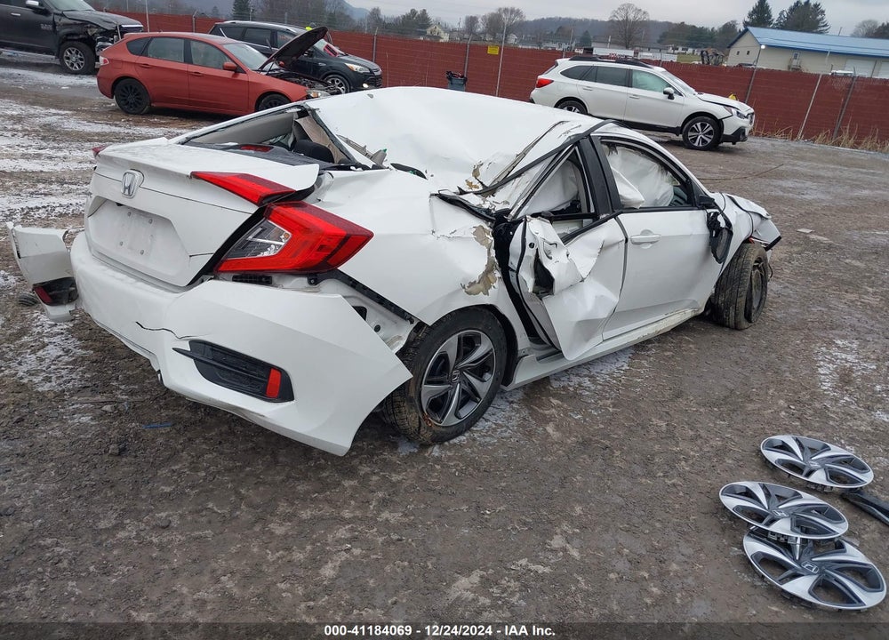 2019 HONDA CIVIC LX VIN: 2HGFC2F68KH545422