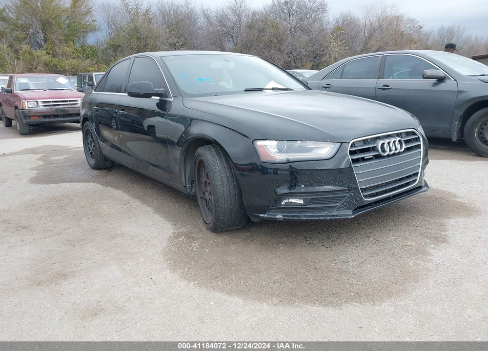 2013 AUDI A4 2.0T PREMIUM VIN: WAUBFAFL3DN048371