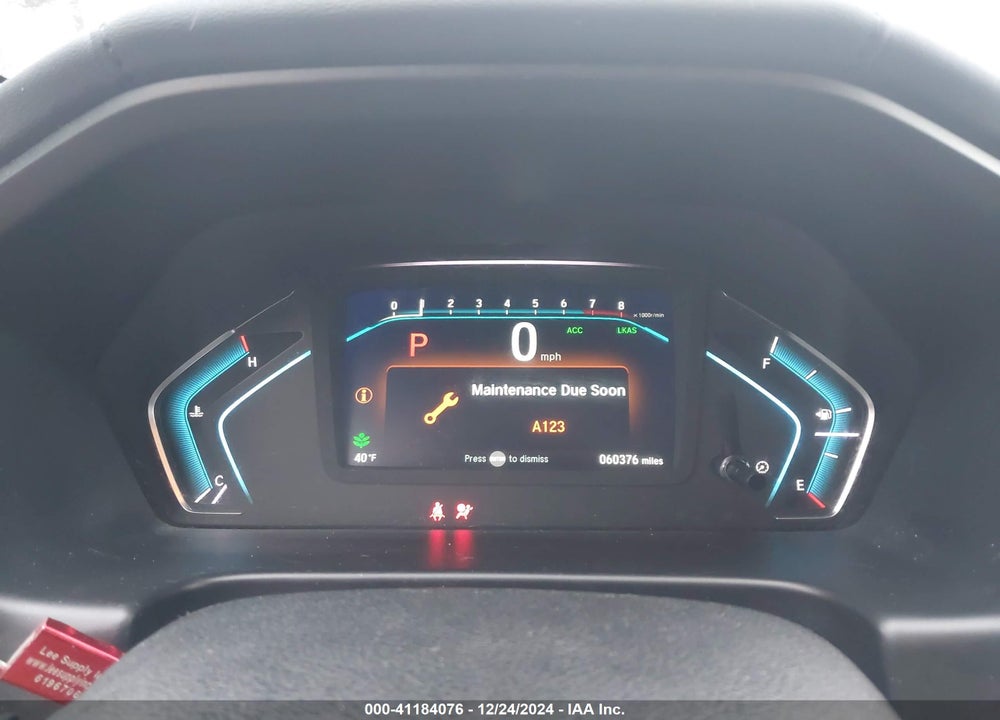 2019 HONDA ODYSSEY EX VIN: 5FNRL6H58KB049811
