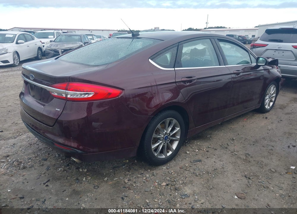 2017 FORD FUSION SE VIN: 3FA6P0H79HR107590