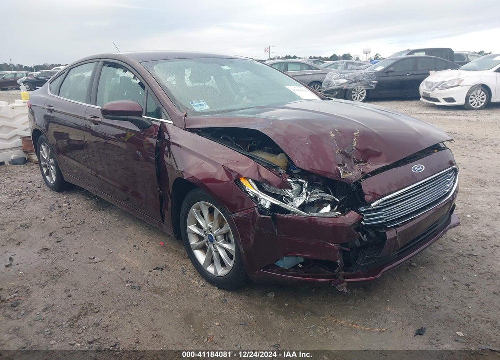 2017 FORD FUSION SE VIN: 3FA6P0H79HR107590